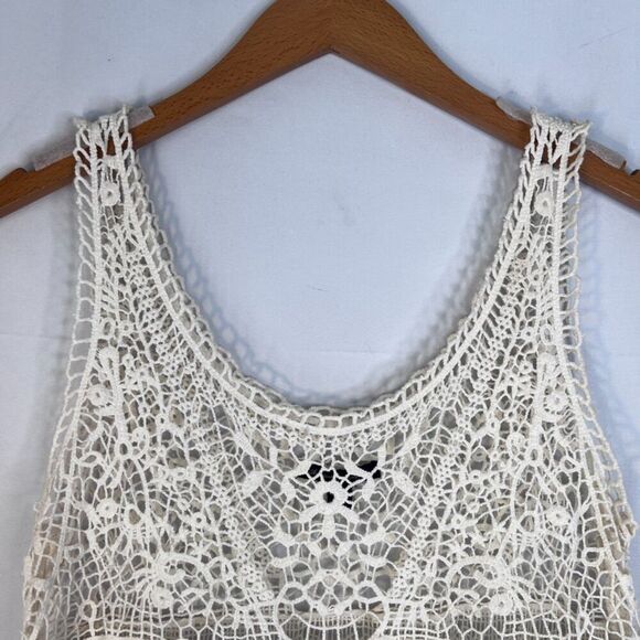 American Eagle Outfitters Ombre Crochet Lace Sleeveless Tank Top Size Small/P - Picture 3 of 6